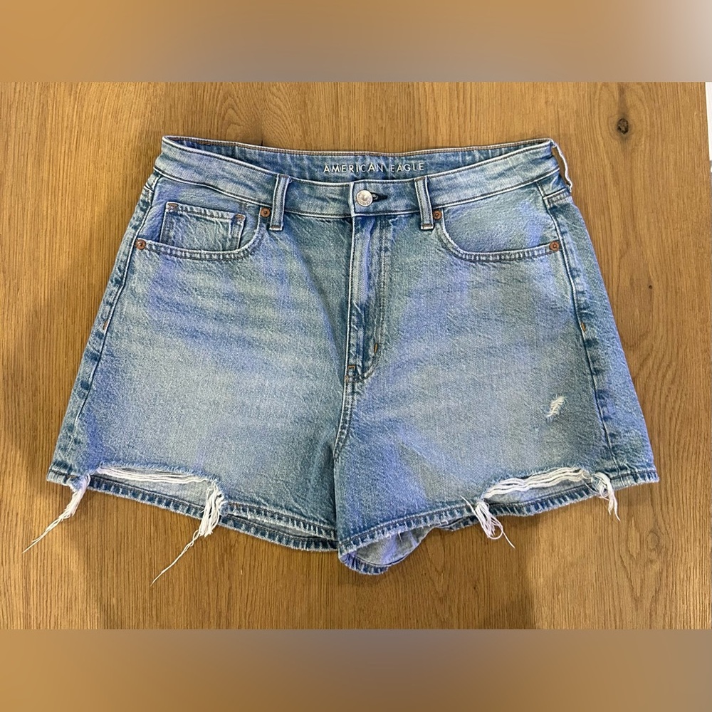 American Eagle Outfitters Light Blue Jean Shorts